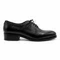 Wholecut Leather Oxford - Glossy Black