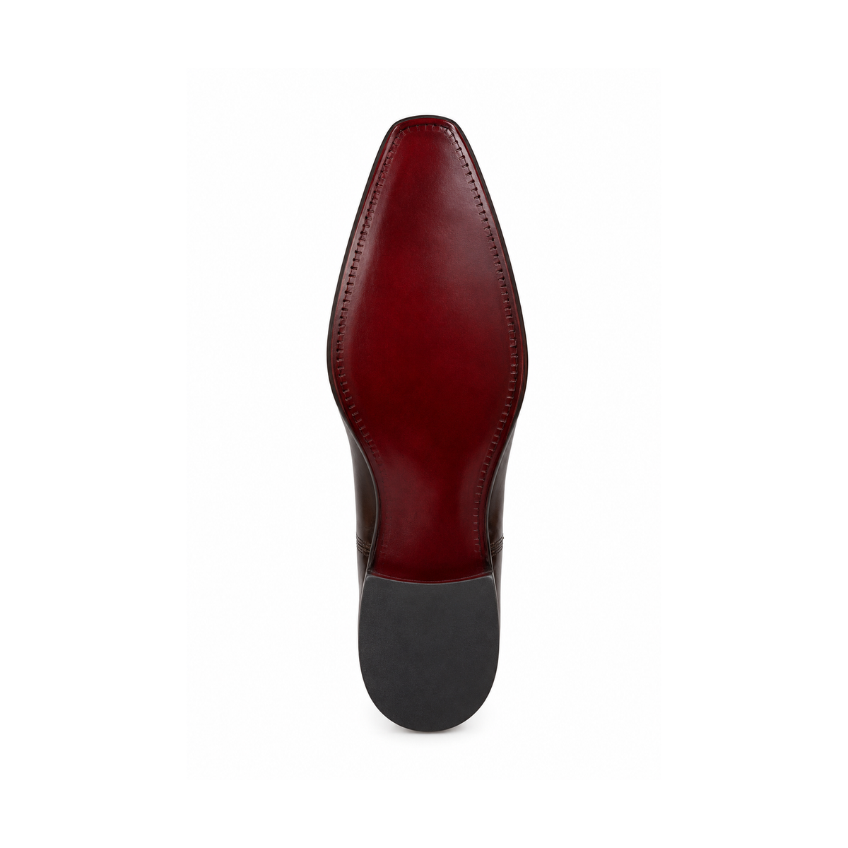 Italian Cut Down Toe Leather Chelsea