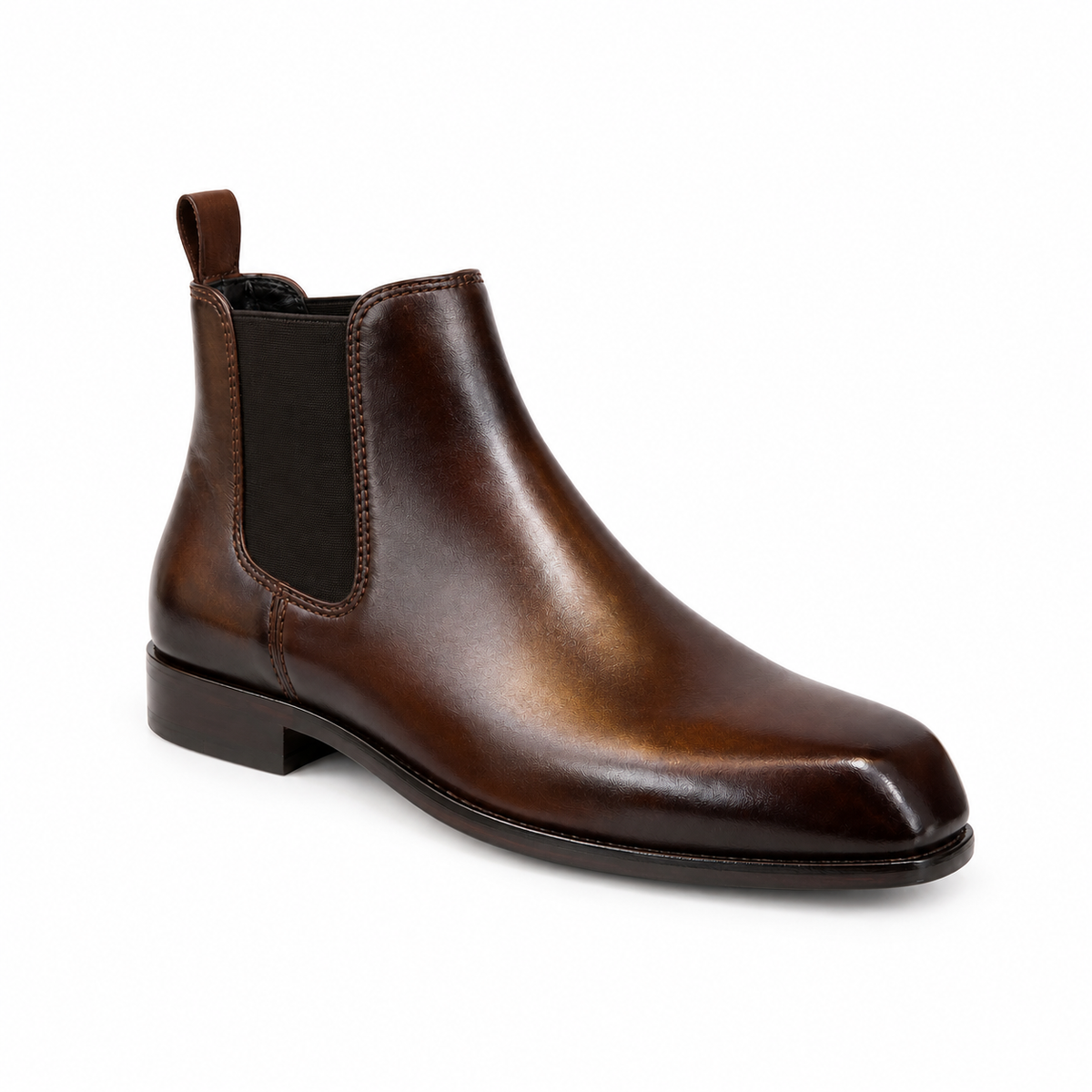 Italian Cut Down Toe Leather Chelsea