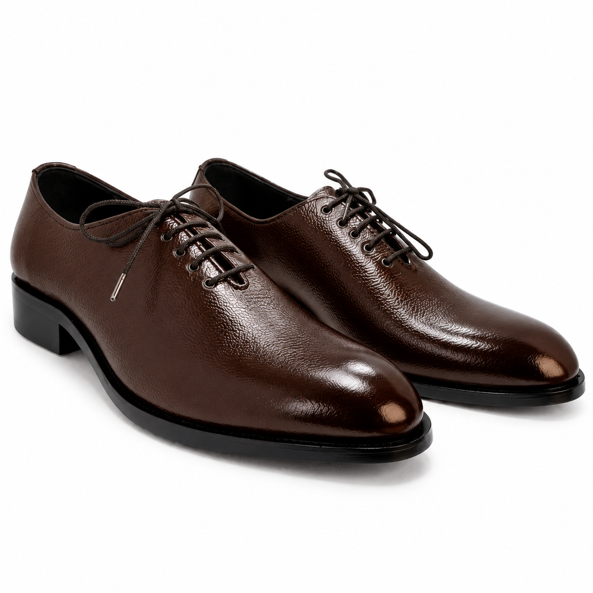 Wholecut Leather Oxford - Dark Espresso