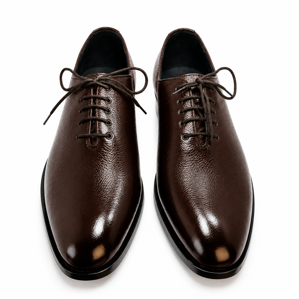 Wholecut Leather Oxford - Dark Espresso