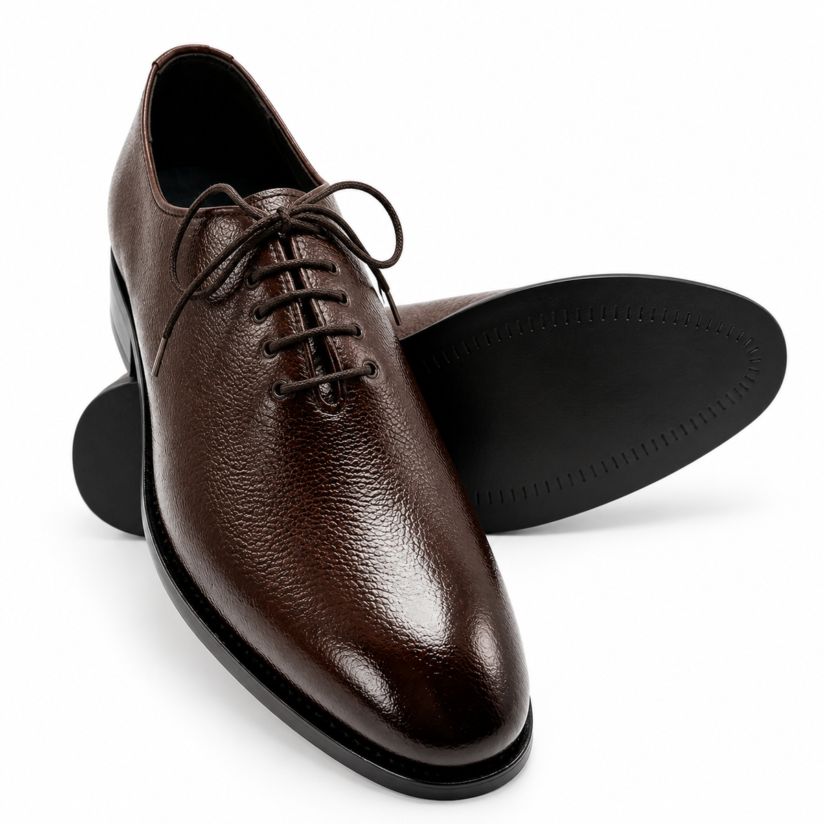 Wholecut Leather Oxford - Dark Espresso
