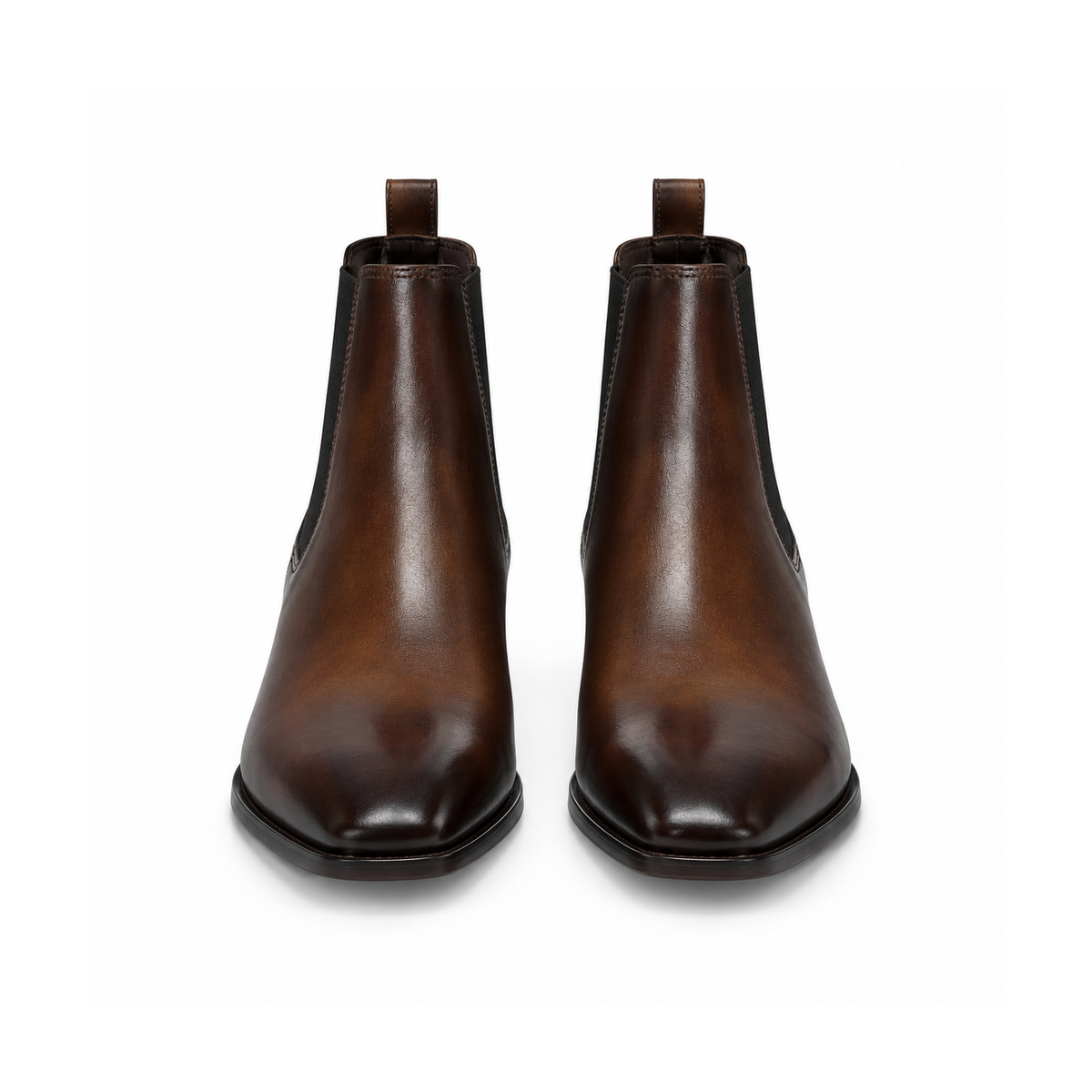 Italian Cut Down Toe Leather Chelsea
